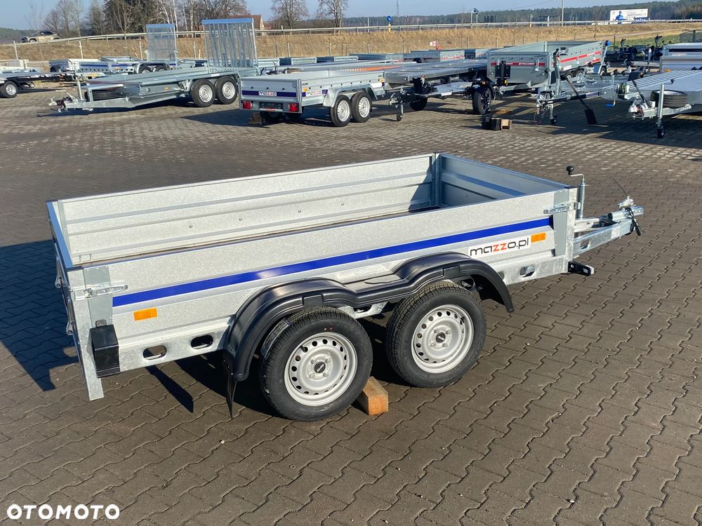 Wiola DOSTAWA Przyczepka KRAKUS+ wym. 252x132x38 Przyczepa dwuosiowa SPAWANA niehamowana SOLIDNA kat.B! - 4