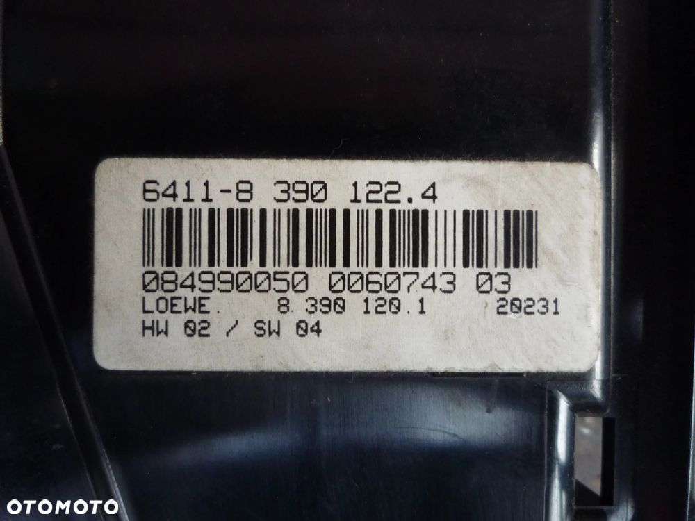BMW E34 MODUŁ 8390120.1 - 3