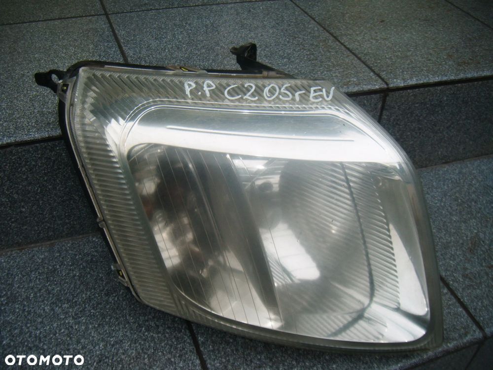citroen c2 lampa lewy  przód 9680128380 - 1