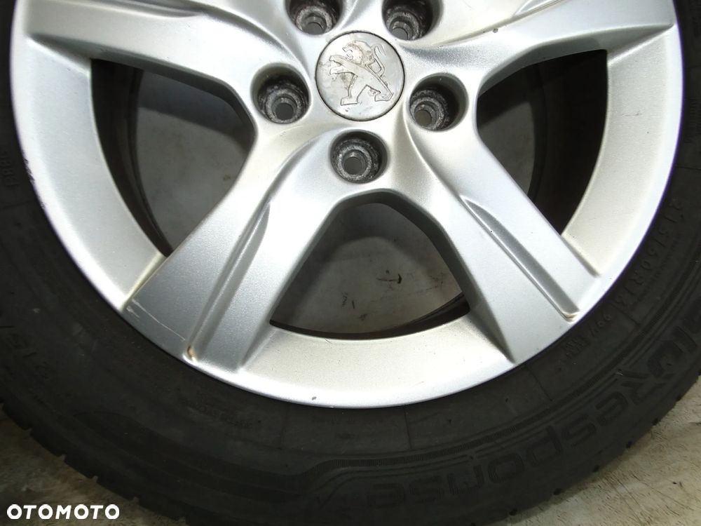 PEUGEOT CITROEN FELGA FELGI ALUMINIOWE OPONY 7x16 ET-46 215/60R16 - 7