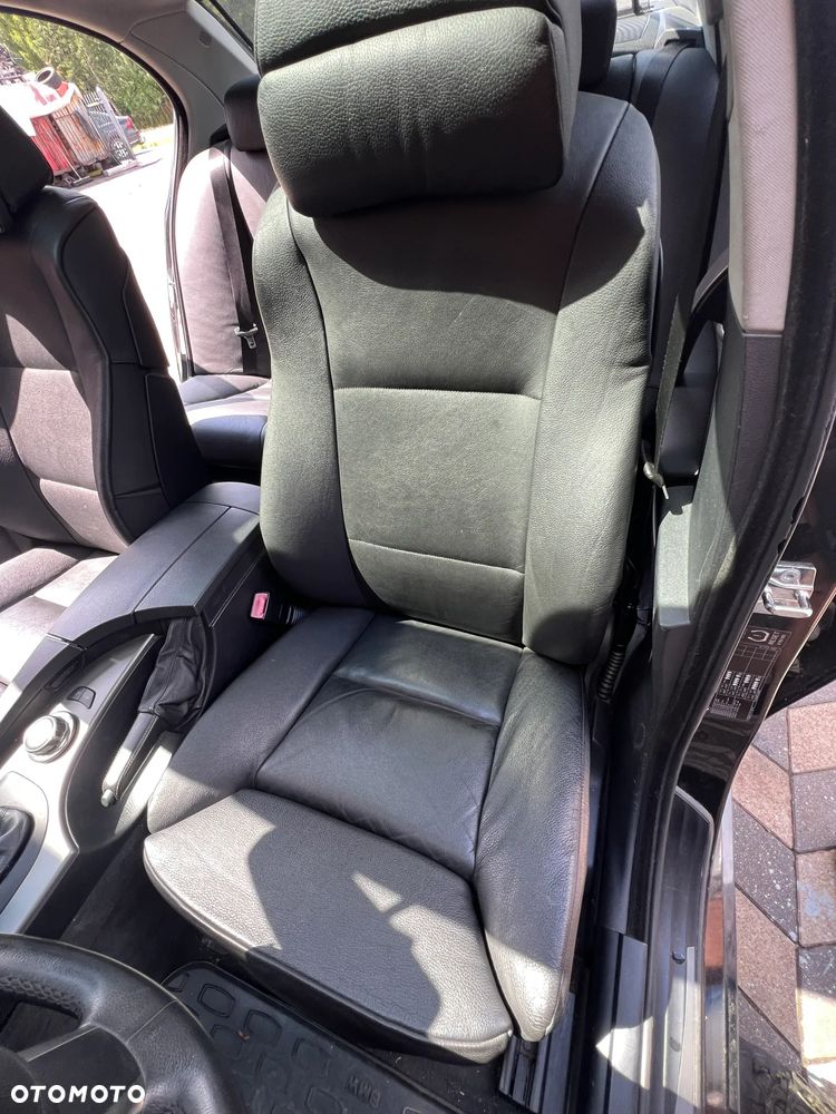 BMW E60 FOTELE COMFORT GRZANE MASAŻ - 2