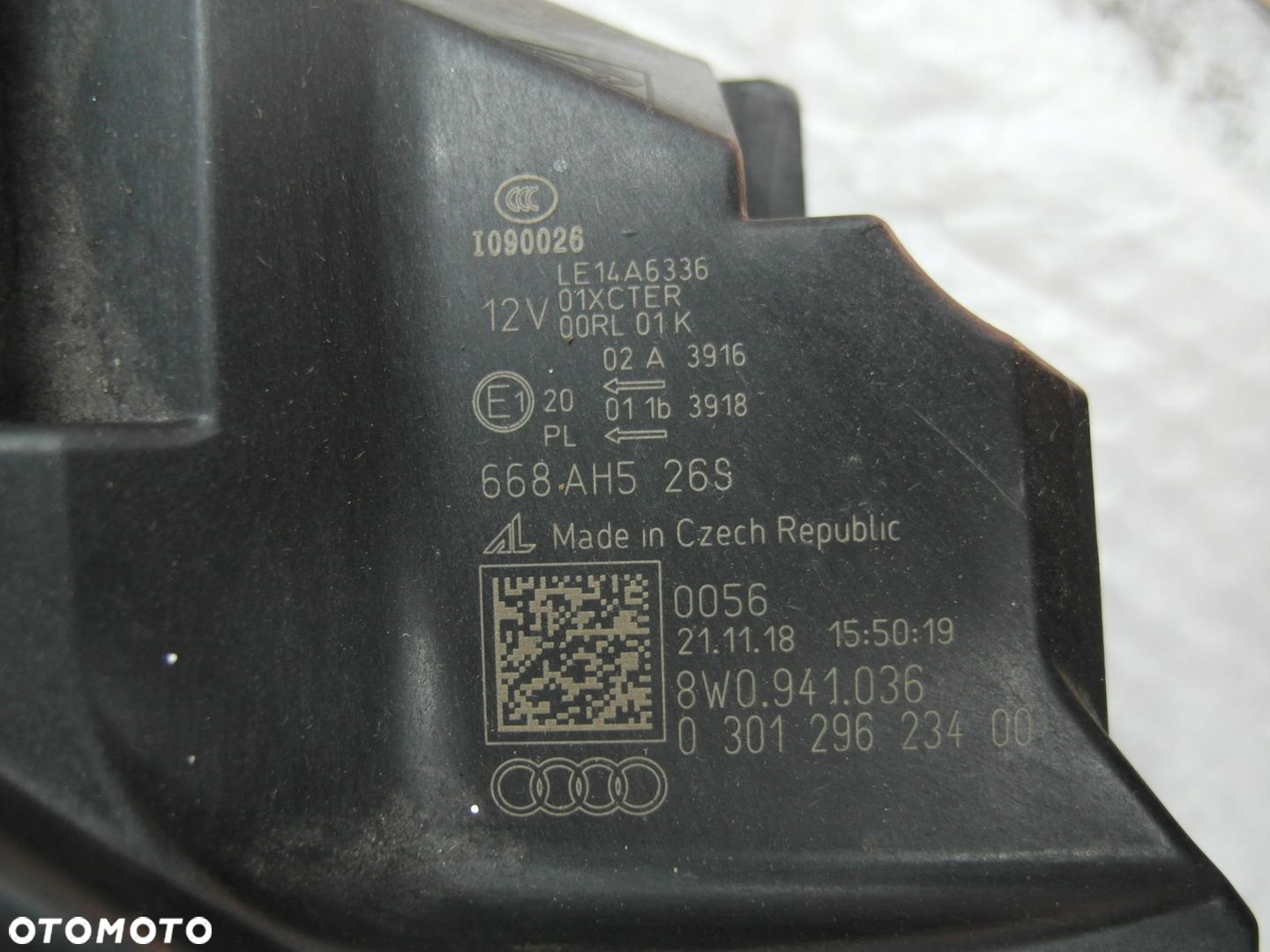 AUDI A4 B9 8W FULL LED MATRIX CAŁA LAMPA PRZEDNIA PRAWA 8W0941036 NR72 - 10