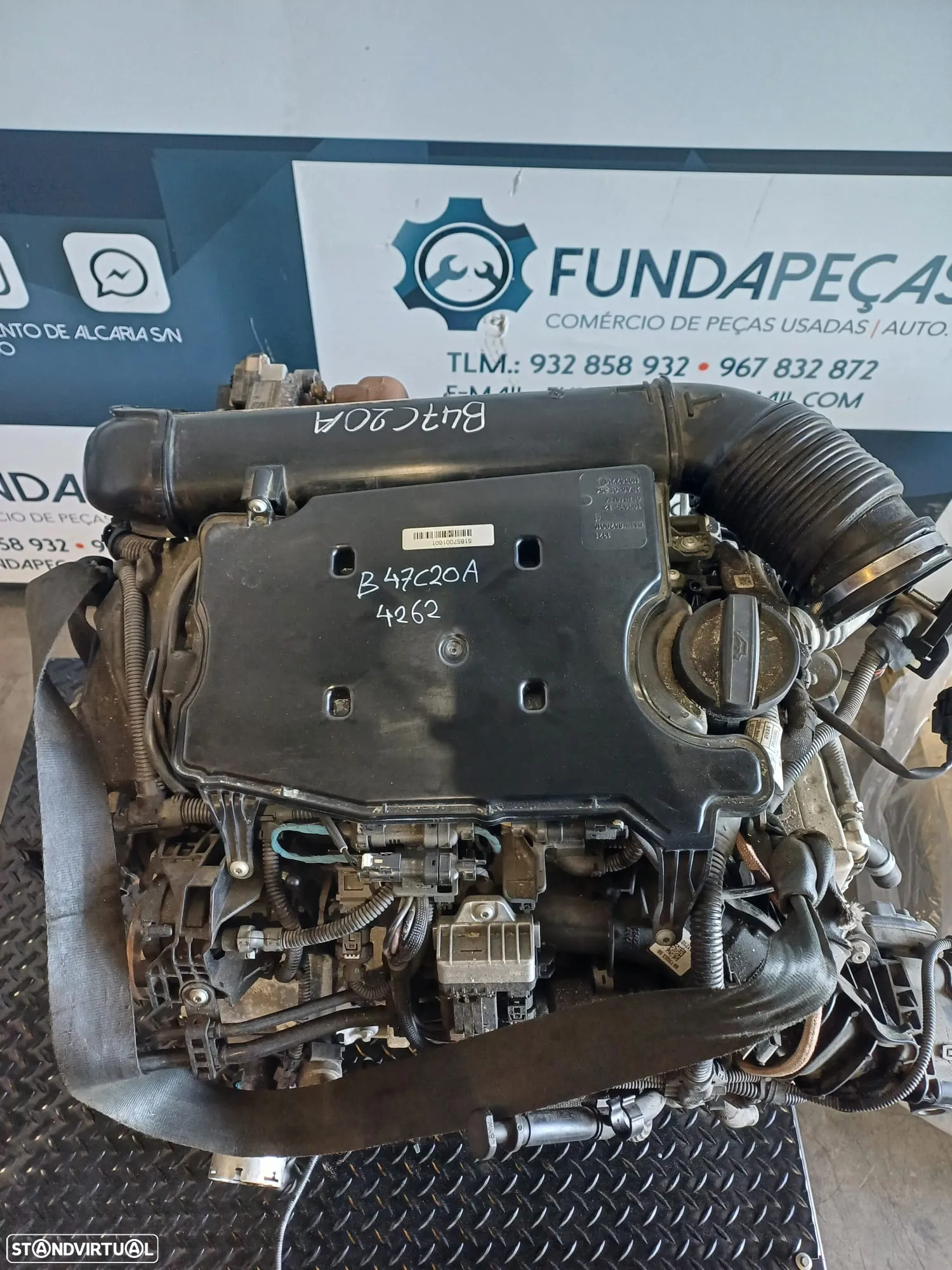 Motor Usado Bmw 218D (F45) 2.0D 150Cv Ref: B47C20A - 3
