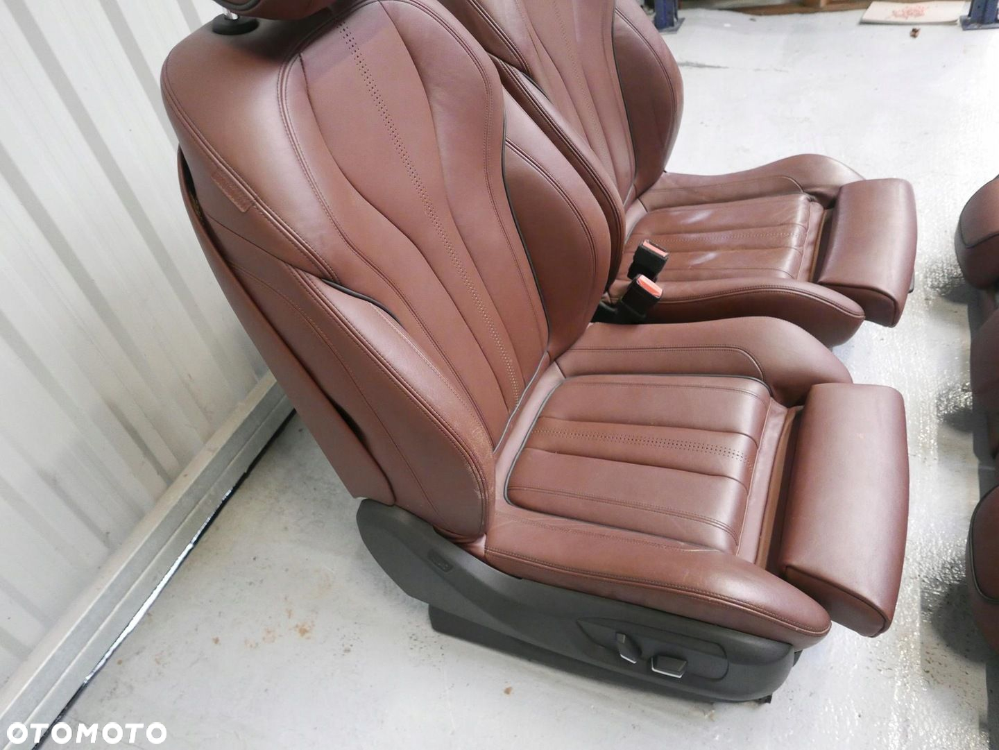 BMW X6 F16 FOTELE FOTEL WNĘTRZE INDIVIDUAL CRIOLLO BRAUN - 8