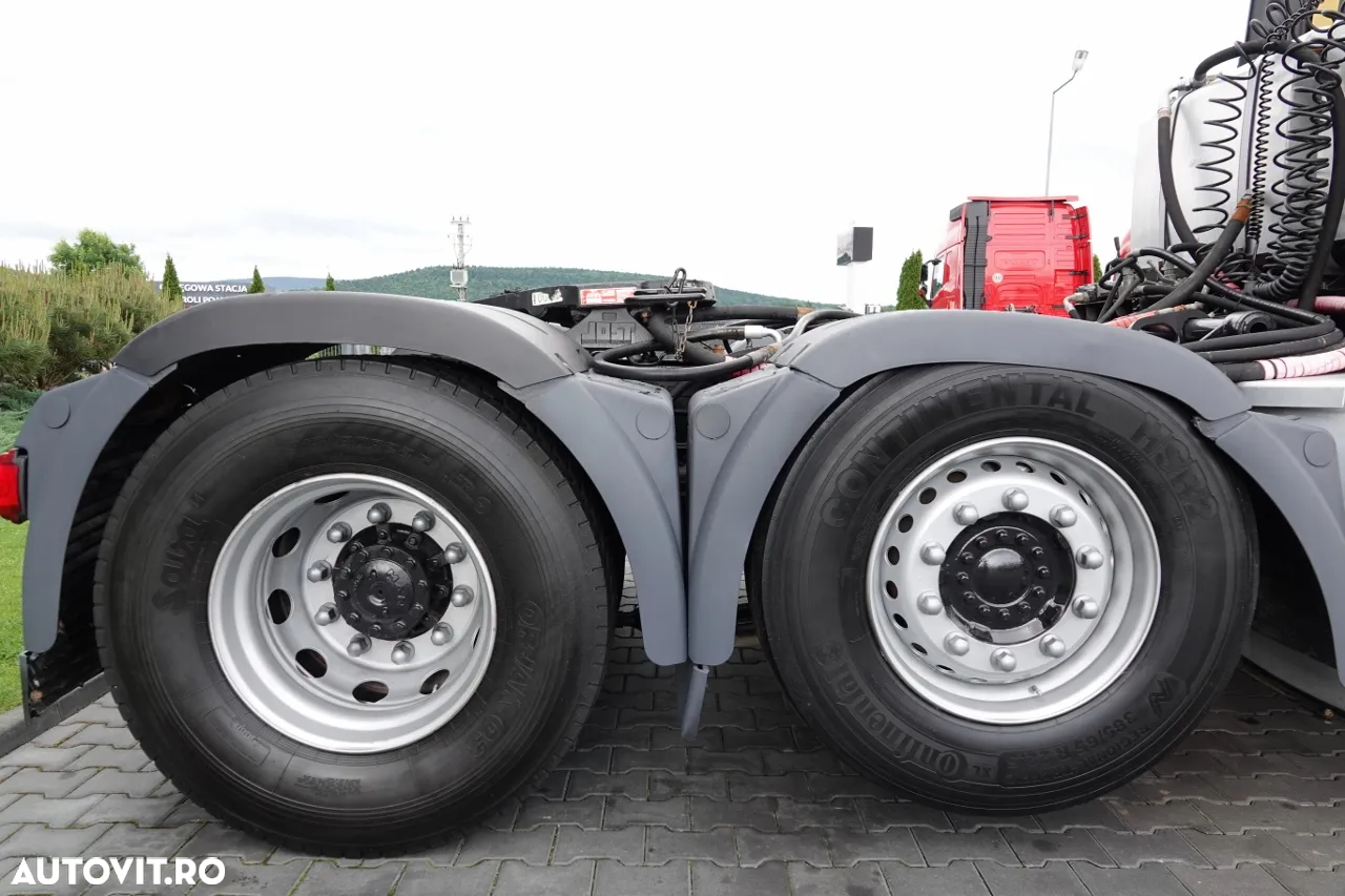MAN TGX 26.540 / 6x2 / 6X4 / PUSHER / HIDRAULIC / I-PARK COOL / AXIE DE RIDICARE ȘI DIRECȚIE / MANUAL / semiremorcă cu 3 axe- - 22