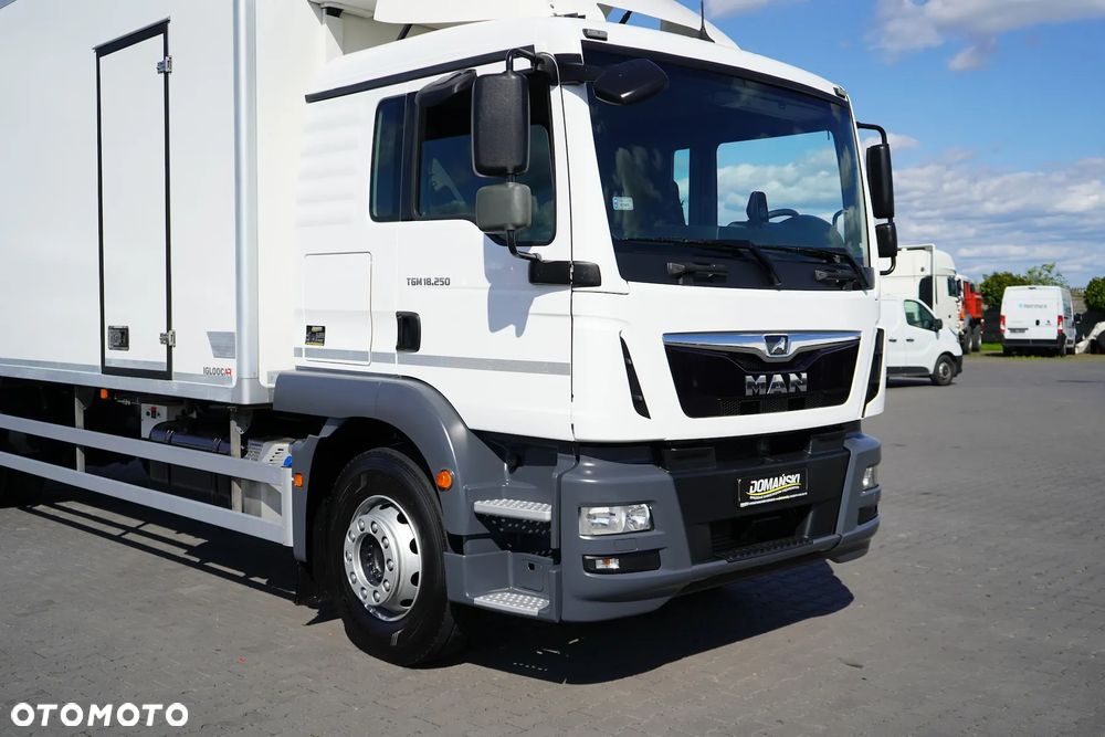 MAN / TGM / 18.250 / EURO 6 / CHŁODNIA + WINDA / ŁAD. 9 010 KG / 19 PALET - 20