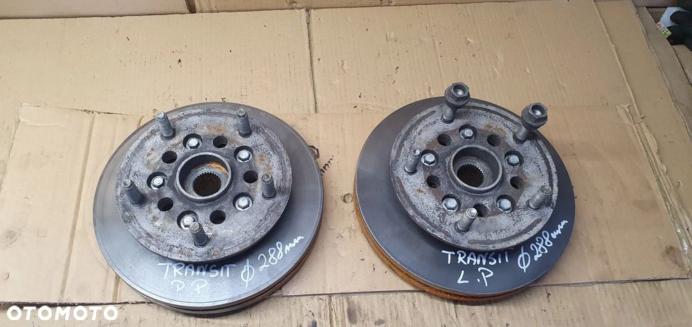 Piasta tarcza przód przednia prawa lewa Ford Transit Custom MK8 Lift 2.0 TDCI - 1