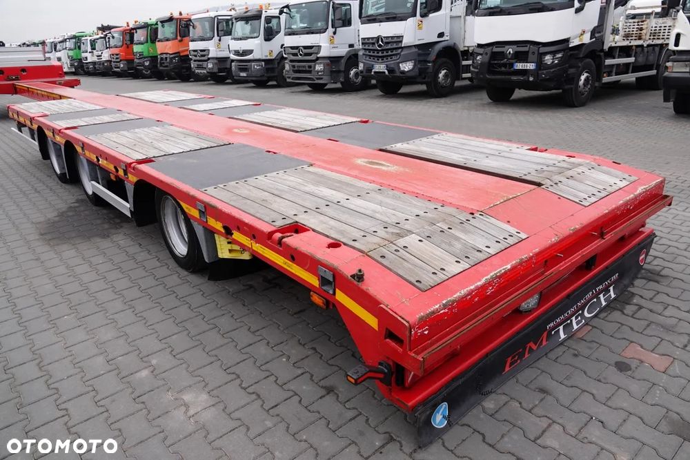 EMTECH NACZEPA LAWETA / NISKOPODWOZIE / ROZCIĄGANA / DŁUGOŚĆ : 16 M / 2021 ROK - 14