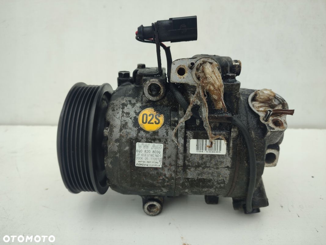 Sprężarka klimatyzacji SKODA ROOMSTER 1.6 16V 6Q0820803Q - 1