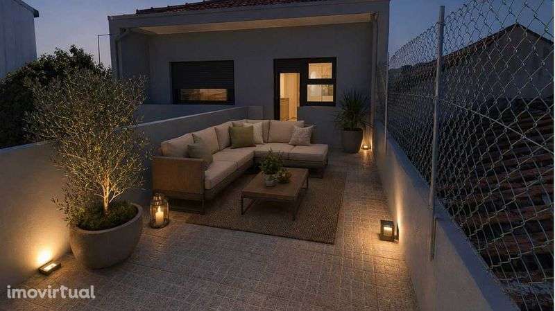T2 com terraço ao Gaiashoping/canidelo - Grande imagem: 3/4