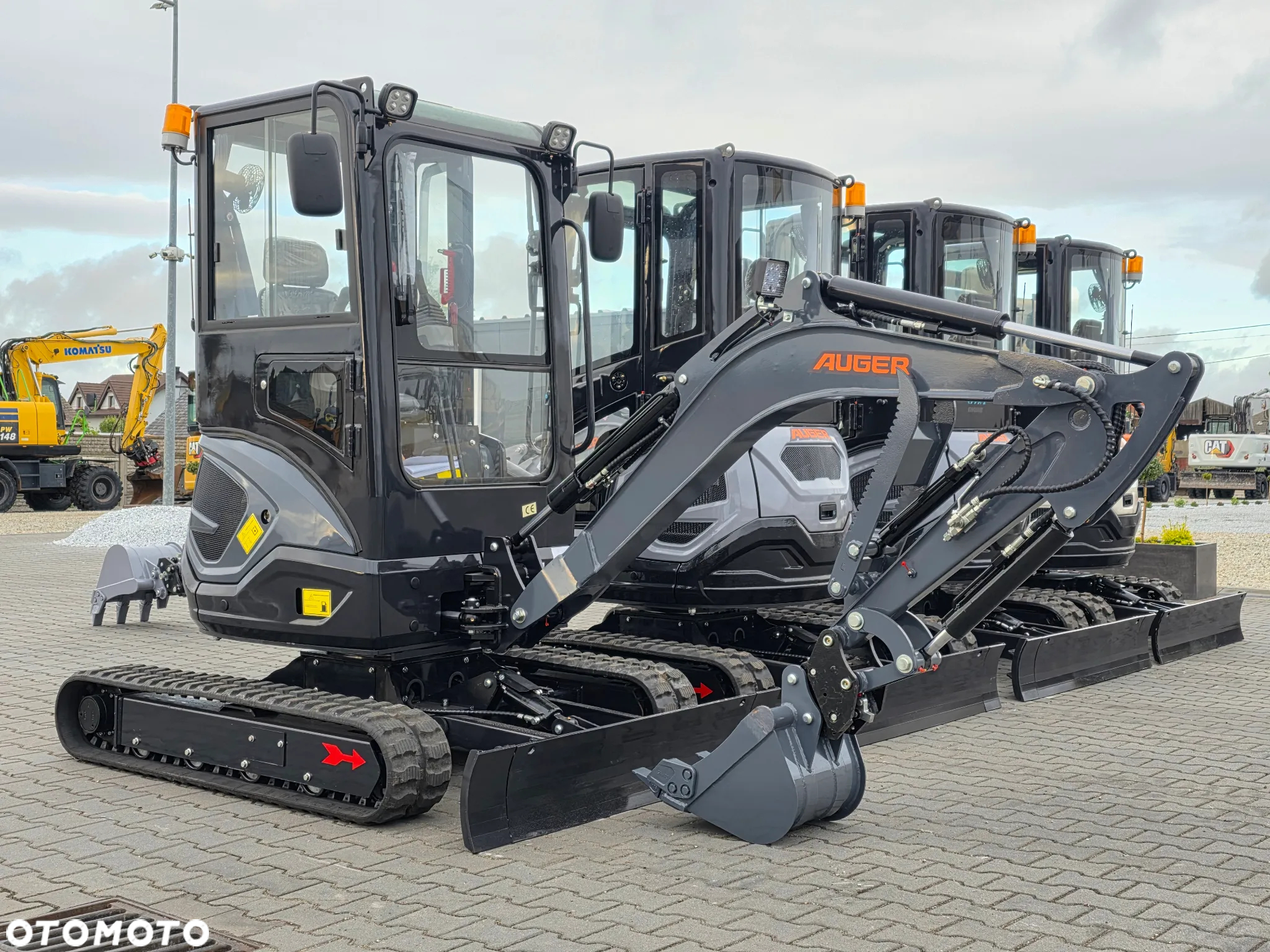 Inny NOWA MINIKOPARKA AUGER 25, WAGA 2100 KG, KUBOTA silnik - 34