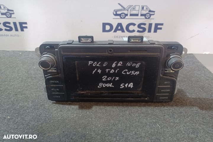 Navigatie auto 6C0035867D Volkswagen VW Polo 5 6R [2009 - 2015] Hatch - 1
