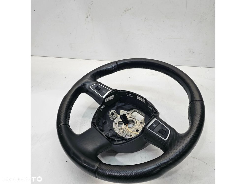 KIEROWNICA SKÓRA MULTIFUNKCJA AUDI A6 C6 A8 D3 LIFT 4E0419091DB - 2