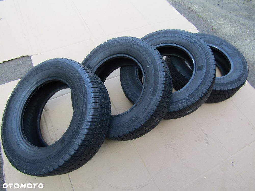 4x Opony 235/65 16 C 16C Continental / 7,5 mm Wielosezonowe 235/65R16C - 13