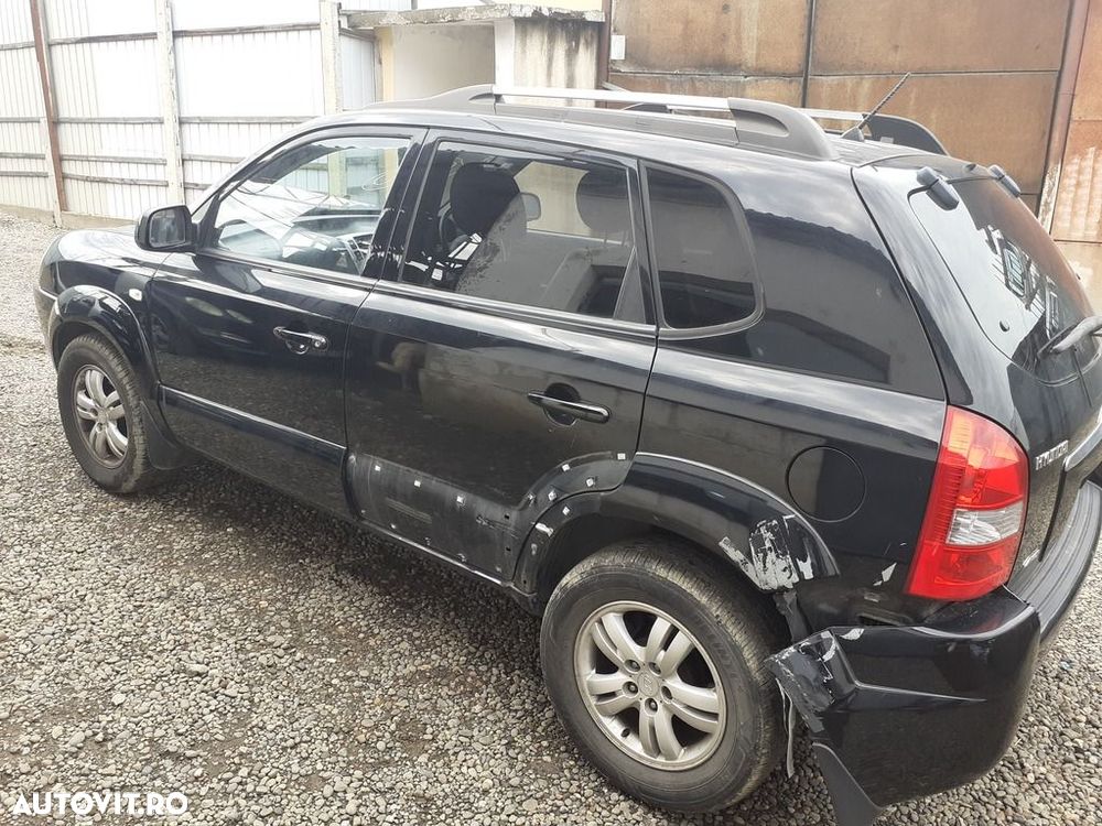Usa Stanga Spate Hyundai Tucson 2006 - 2010 SUV 4 Usi Negru EB (582) - 3