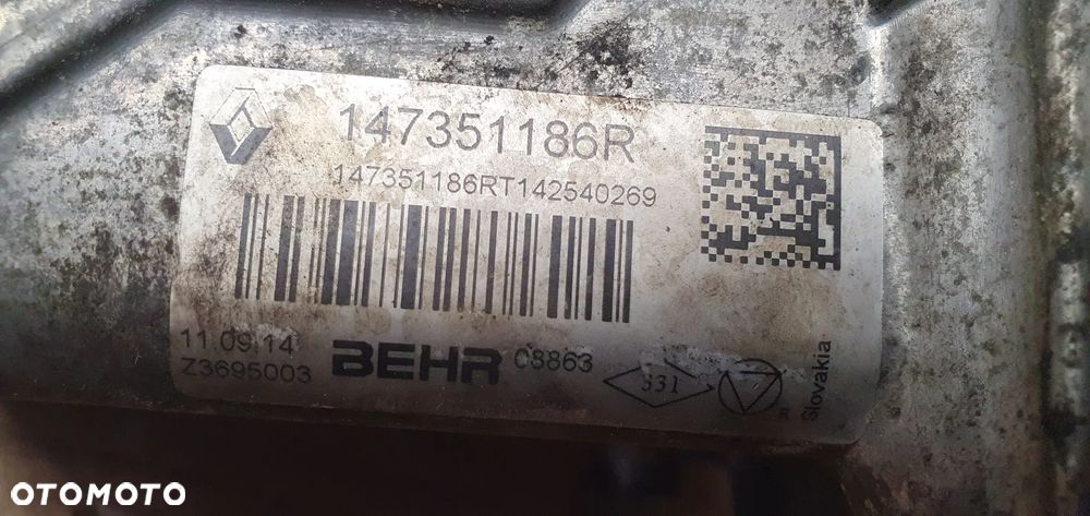 Chłodnica spalin EGR Opel Movano Master III 147351186R - 7