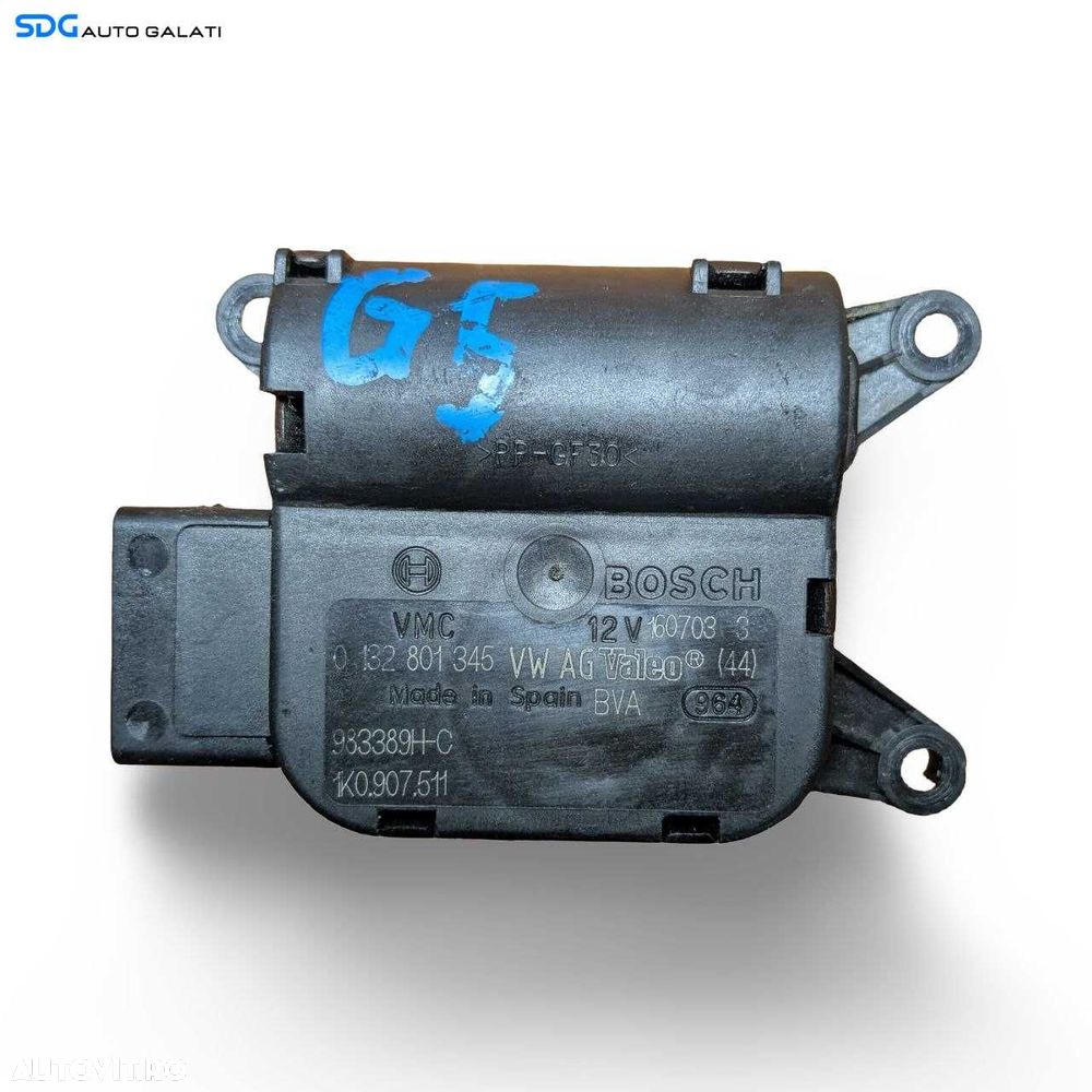 Motoras Reglaj Grila Clapeta Clapete Aeroterma Volkswagen Golf 5 2004 - 2008 Cod 983389H 1K0907511 [L9067] - 1