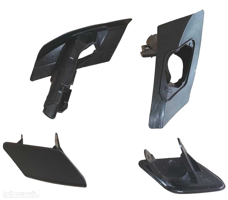 KIT DE TAMPAS DE LAVA-FAROIS E SUPORTES PARACHOQUES BMW F30 F31 LOOK M3 - 1