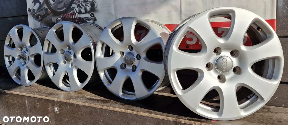 FELGI ALUMINIOWE AUDI 18" 5x130 ET 53 4L0601025E KOMPLET - 1