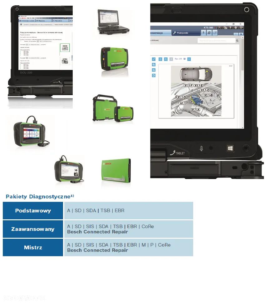 KTS 960 tester Bosch DCU 220 KTS 560 SKP i SDA - 13