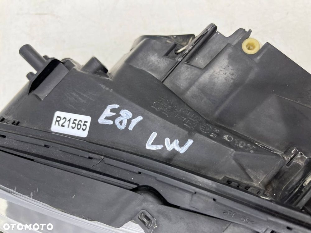 Lampa reflektor BMW 1 E81 E82 E87 E88 LIFT 09-13r. lewa przednia zwykła H7 ORYGINAL EU 7249649 - 16