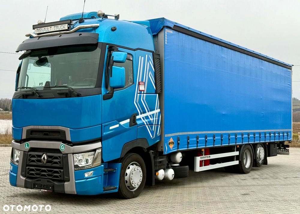 Renault T480 / FIRANKA / 6x2 / 24 PALETY / 9.6 M DŁUGOŚCI / 450 TYŚ KM / 3 OŚ PODNOSZONA / HIGH / 2021 ROK - 1