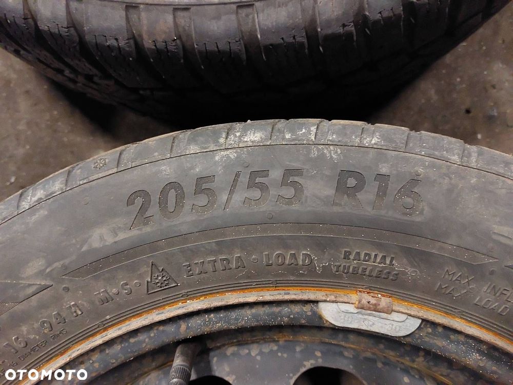 FELGI STALOWE 4 SZT 5x112 6,5Jx16 ET53 FI57,1 SKODA VW AUDI - 9