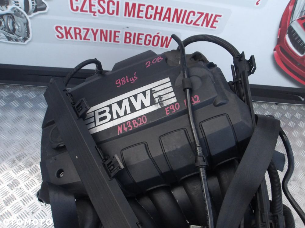 SILNIK BMW E90 E92 2.0B N43B20 98 TYS - 2