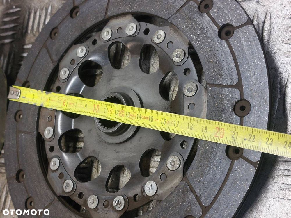 KOŁO DWUMASOWE + TARCZA + DOCISK + ŁOŻYSKO AUDI A4 B6 1.8 T 058105266H - 12