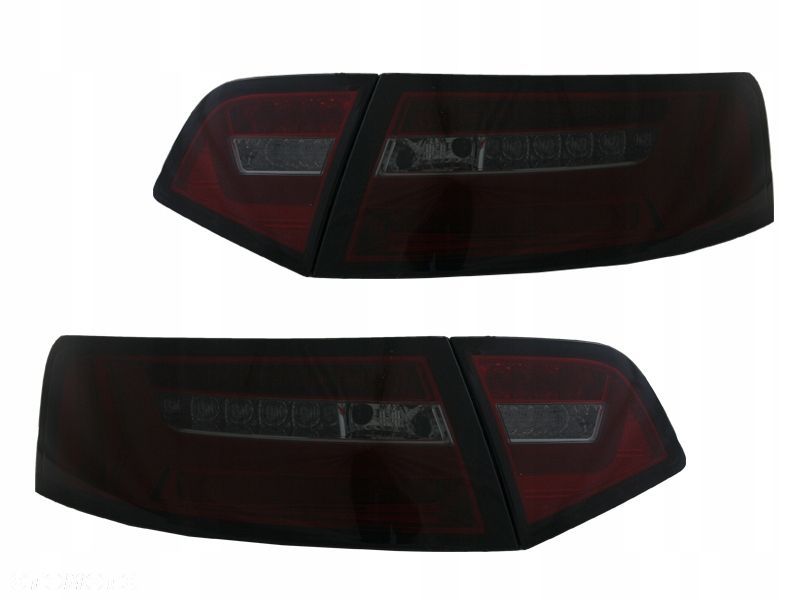 Lampy tyl kpl Led Bar Neon Diody Dynamiczne Tuning Audi a6 C6 4f Lift 08-11 - 1