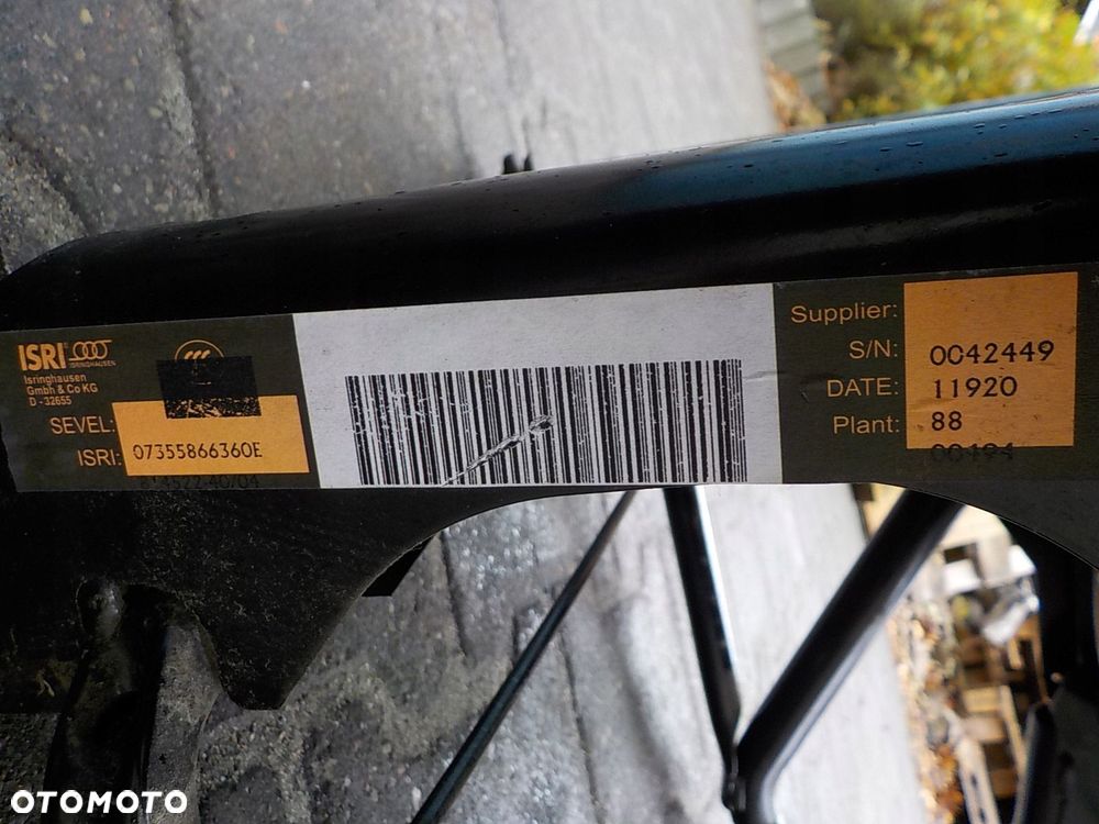 FIAT DUCATO III BOXER JUMPER FOTEL PASAŻERA 07355866360E - 4