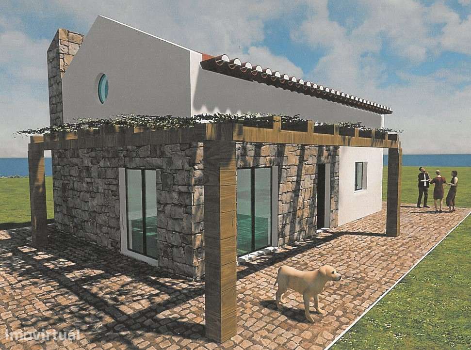 Terreno Plano com Moradia de 104 m² para Concluir - Grande imagem: 5/25