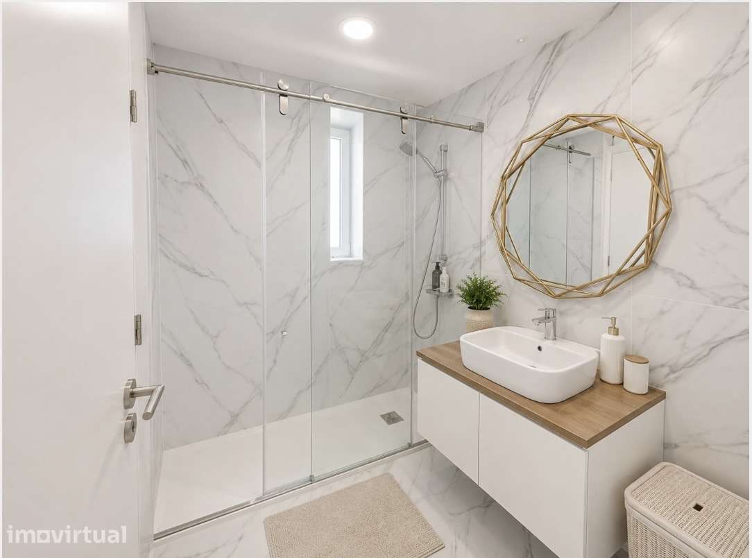 T2 moderno com 3 casas de banho e garagem - Grande imagem: 4/9