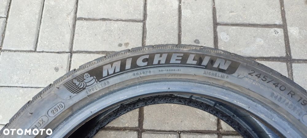 OPONY ZIMOWE 245/40R19 CALI MICHELIN PILOT ALPIN 5 (2518) 6mm ZIMA 2SZTUKI PARA - 4