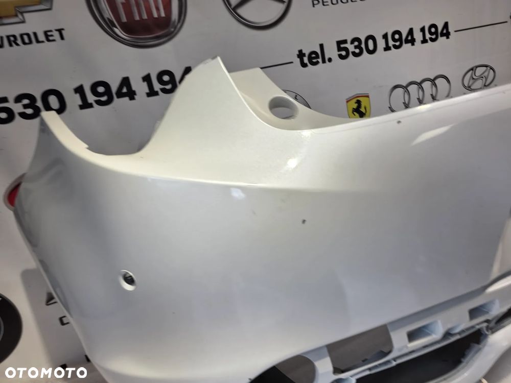 CITROEN DS5 11-18 ZDERZAK TYLNY TYLNI TYŁ ŁADNY BIAŁY METALIK NA 4xPDC NR 9673719477 / 9673719577 NR AUKCJI NZ2176 - 6