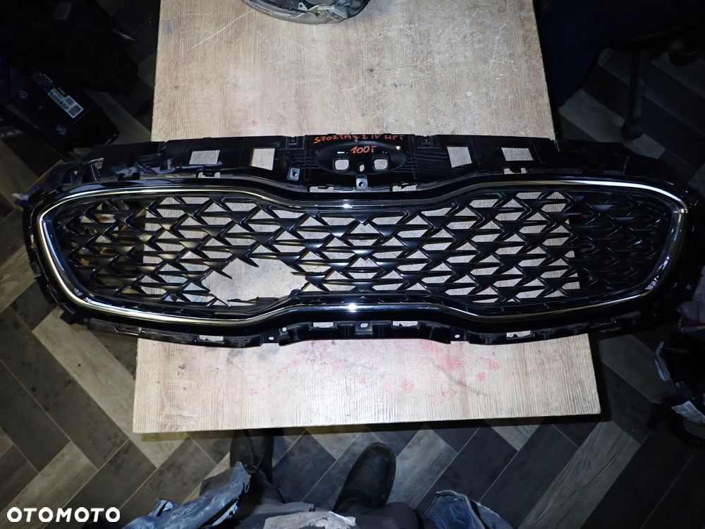 KIA SPORTAGE IV LIFT GRILL ATRAPA CHROM 86355-F1600 - 1