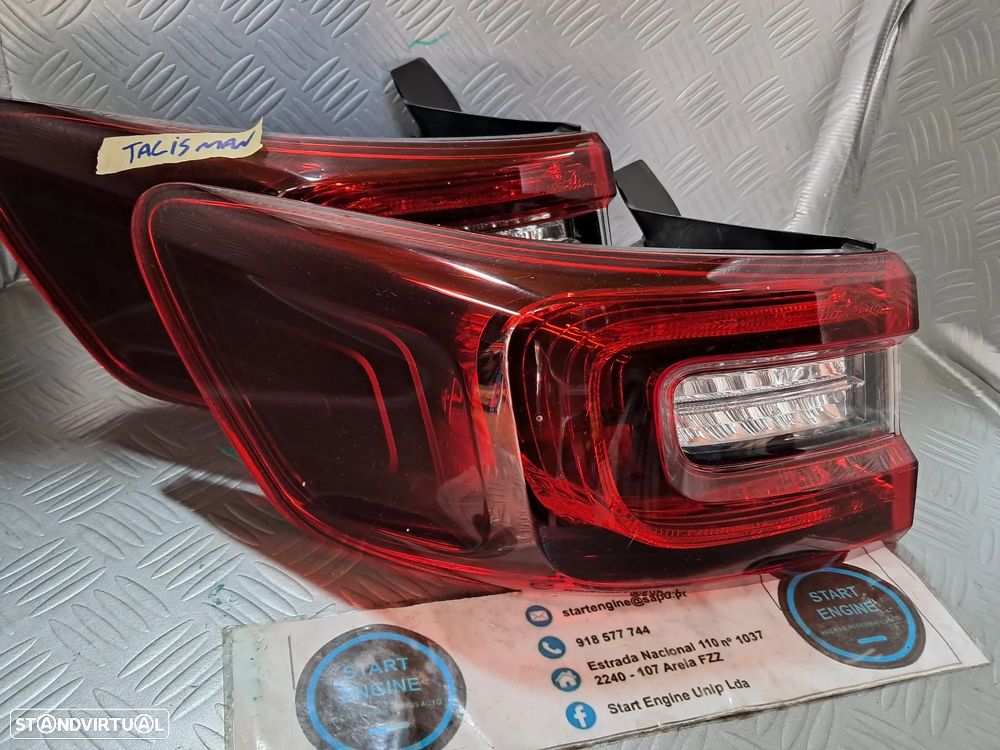 Farolim Farolins Renault Talisman do canto e mala em carrinha - 2