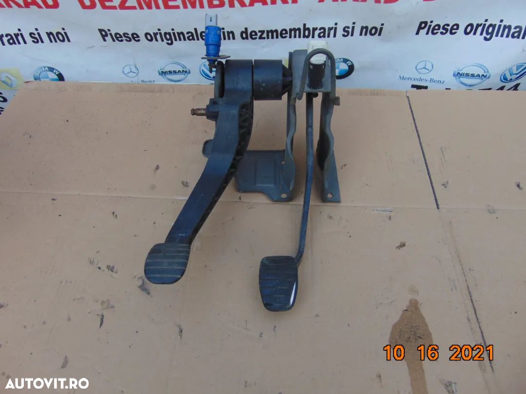 Pedalier dacia Duster 2009-2015 set pedale frana ambreiaj duster - 1