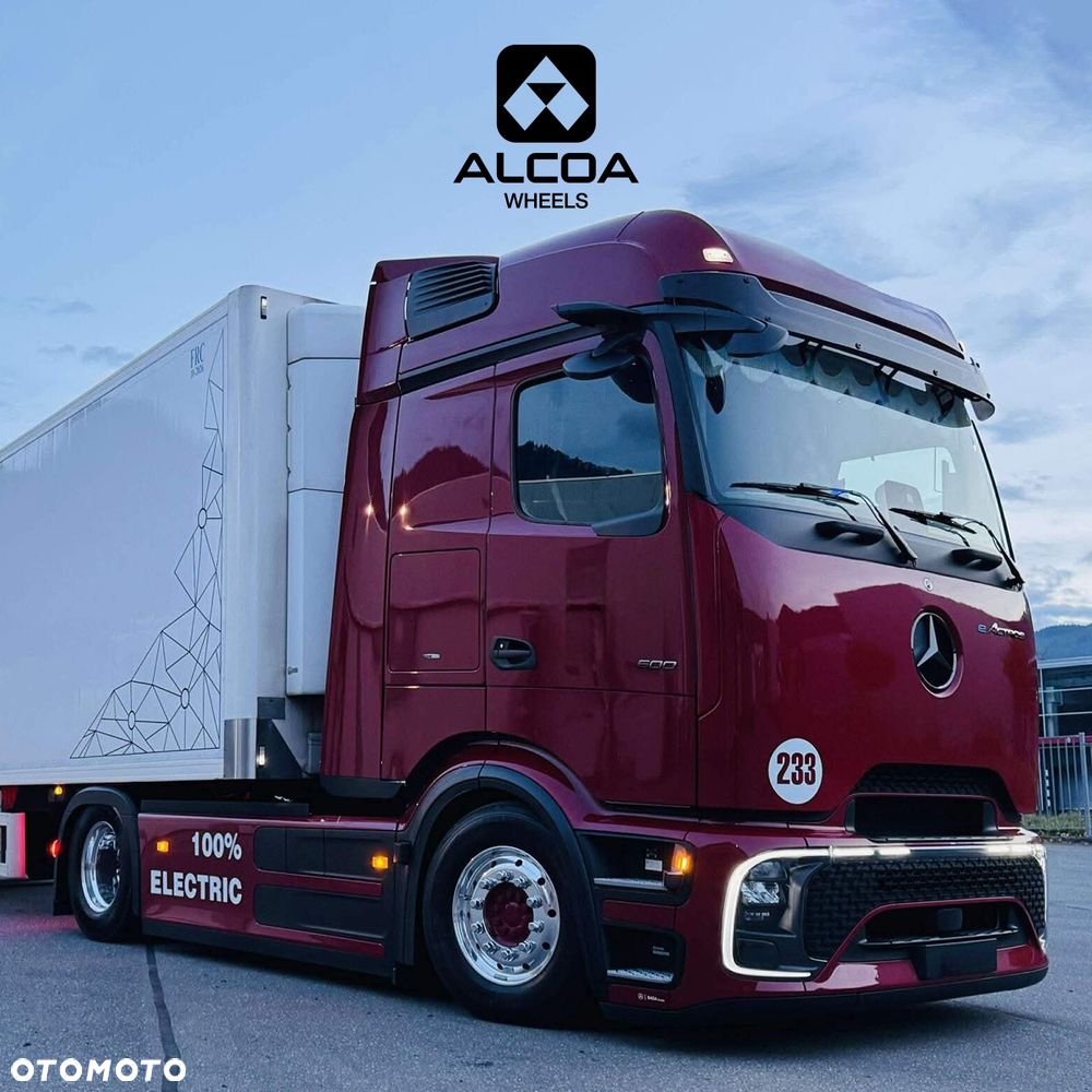 ORYGINALNE FELGI do MERCEDES / NACZEPA / ET120 / 22,5 x 11,75 / LVL ONE / KOSZTY FV / DOSTAWA GRATIS - 5