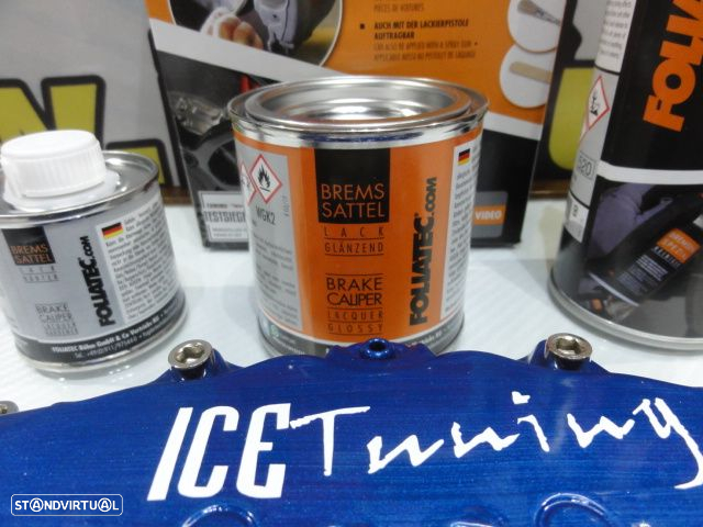 Tinta alta temperatura Foliatec, Azul BMW M performance metálico, para bombas / pinças de travão - 16