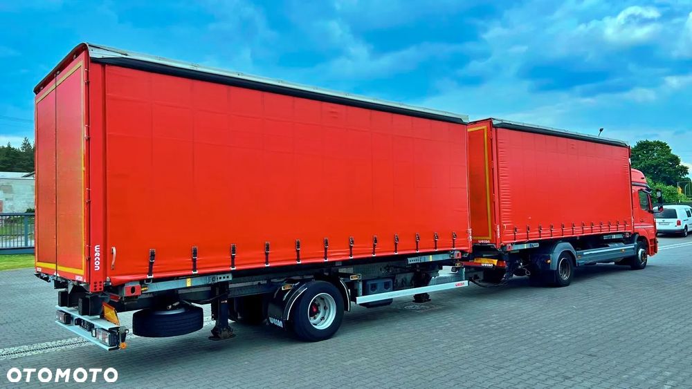 Mercedes-Benz ATEGO 1227 EURO 6 BDF FIRANKA PLANDEKA WYMIENNA ZABUDOWA - 6