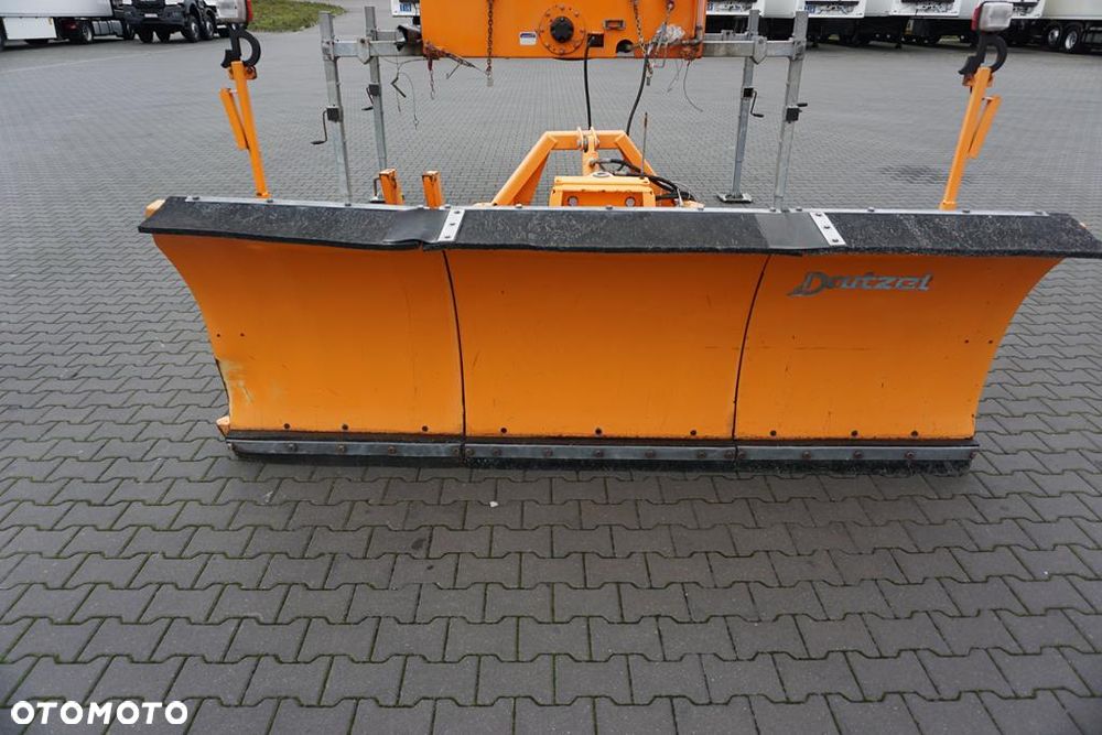 MAN PŁUG ŚNIEŻNY / DRUTZEL / DZIELONY - 7