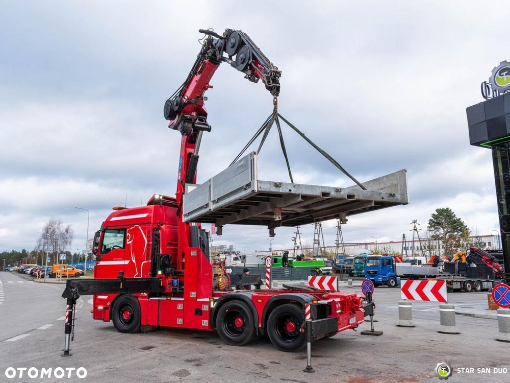 MAN MAN TGX 28.500 6x2 HMF 5020K-RC HDS Fly Jib Żuraw Siodło - 6