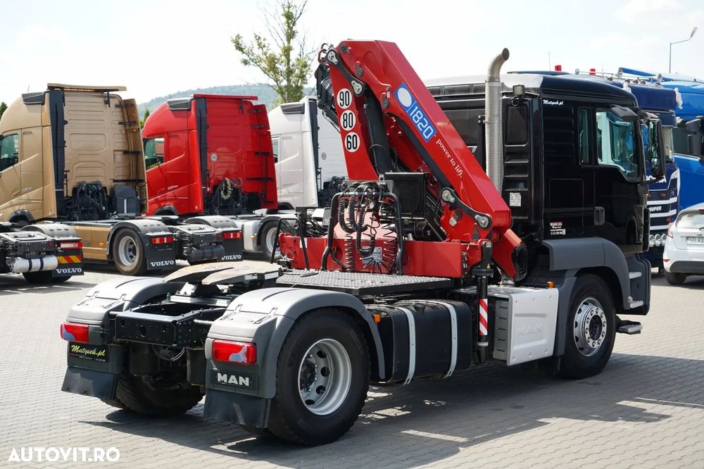 MAN TGS 18.480 / 4x2 / HDS HMF 1820 K6 / 17.2 m REACH / MANUAL / RADIOCOMANDĂ / IMPORTAT - 15