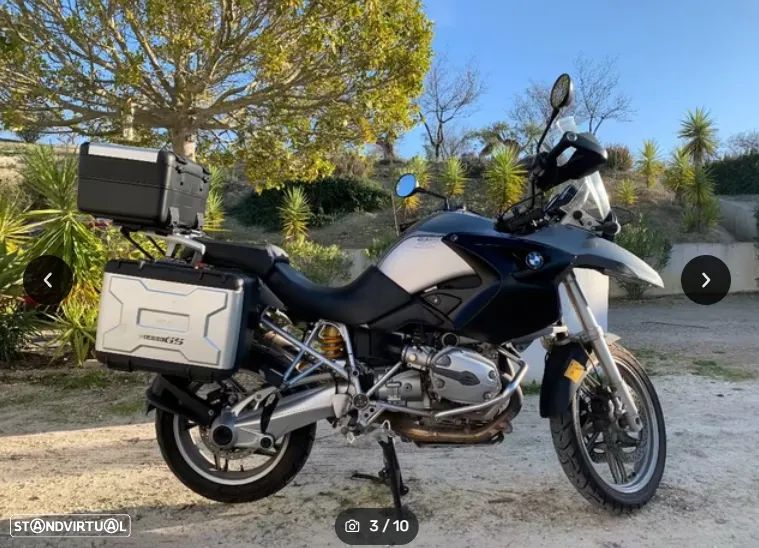 BMW R 1200 GS Equipada com suspensão Öhlins - 3