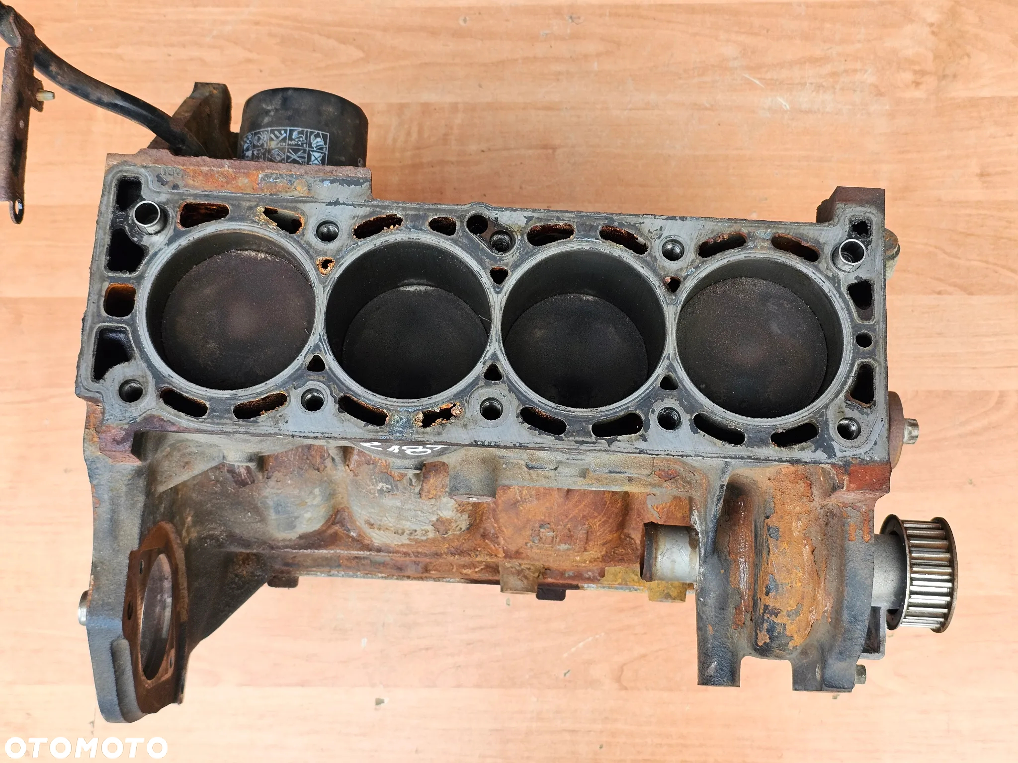 BLOK DÓŁ SILNIKA KOMPLET OPEL VECTRA C ASTRA H ZAFIRA A MERIVA A 1.8 B Z18XE 315032144 - 2