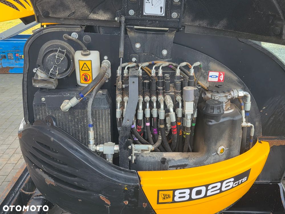 JCB JCB 8026 mini koparka 3 łyżki szybkozłącze 1 wł sprowadzona serwisowana idealna 8025 - 4