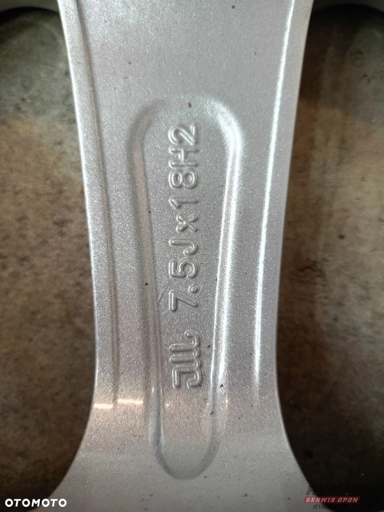 ŚLĄSK ALUFELGI 7.5X18" 5x112 ET51 SKODA AUDI VW SEAT KOMPLET - 6