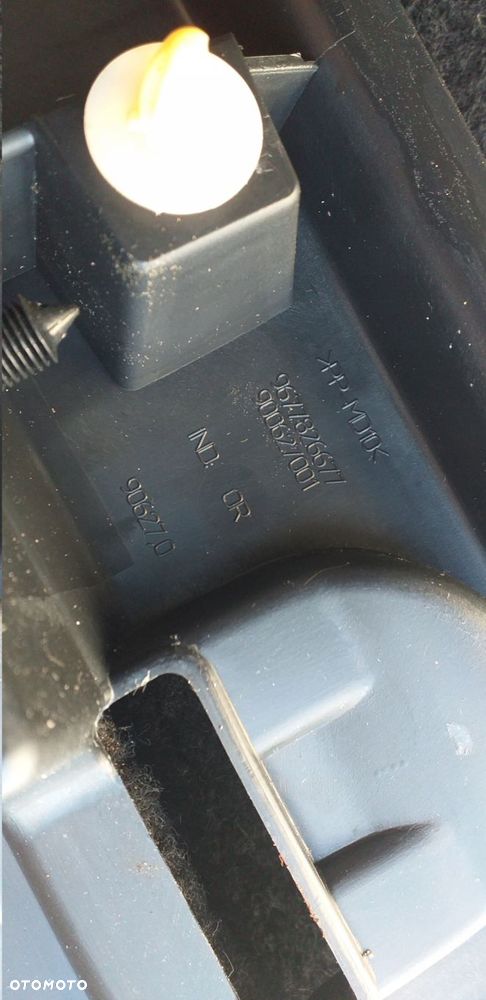 citroen c4 ii grand picasso 13- wykładzina dywan bagażnika 9677826677 - 5