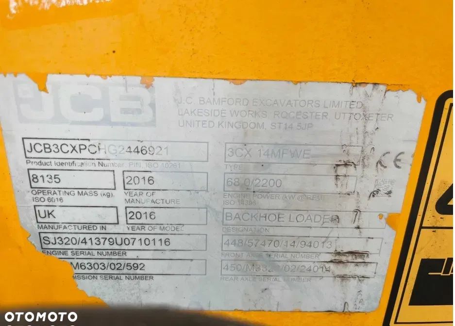 JCB 3CX / 3000 mtg / R.2018/TORQUELOCK - 6